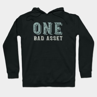 Funny Accounting Pun One Bad Asset Hoodie